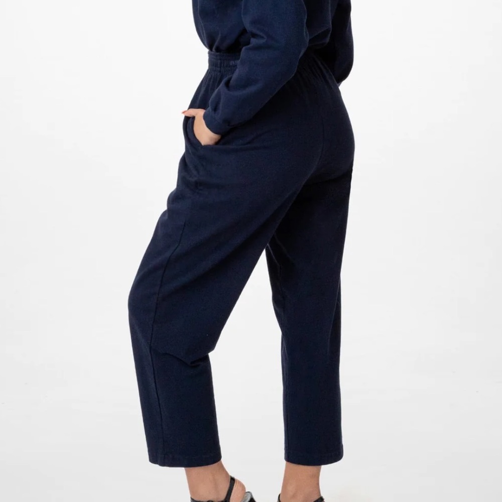 SOLD LA Apparel Navy Casual Pants